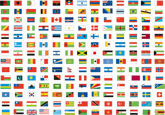 Drapeau du monde