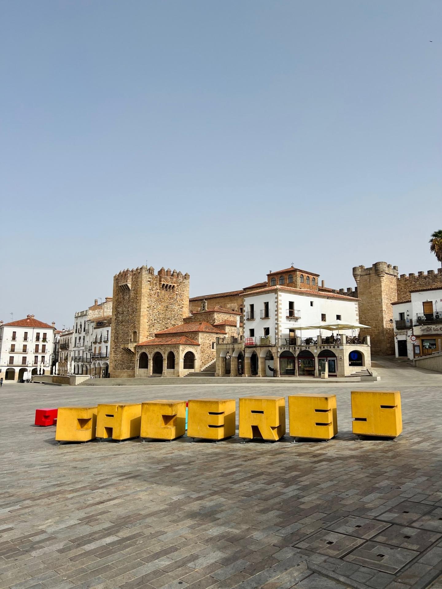 Plaza mayor caceres
