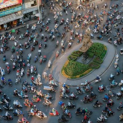 Traffic saigon